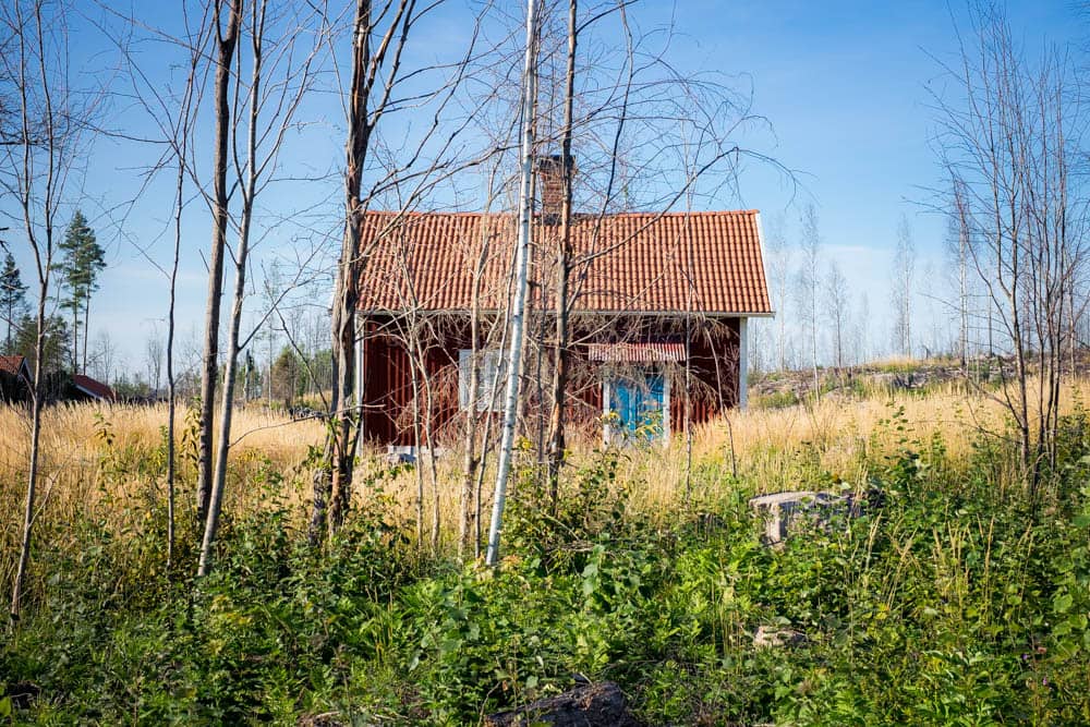 Sommarstuga i Sverige.